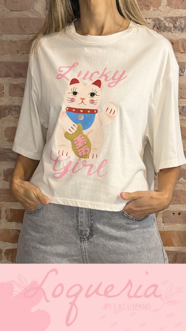 Producto - Remera Boxy Lucky