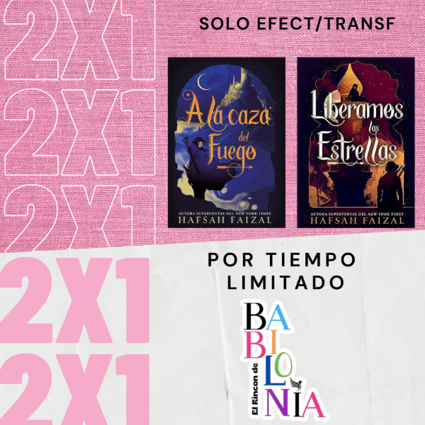 Producto - 2x 1- A LA CAZA DEL FUEGO+ LIBERAMOS LAS ESTRELLAS