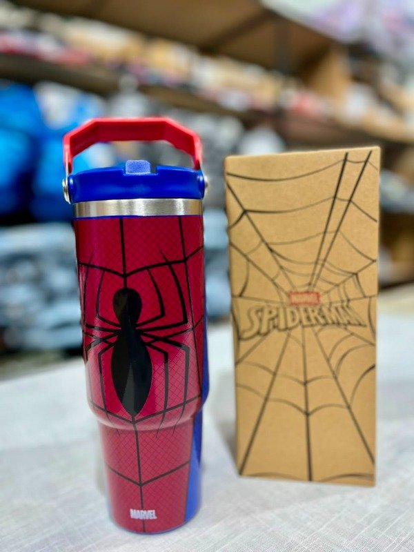 Producto - VASO TERMICO ACERO INOX SPIDERMAN (CLANDY) 7202