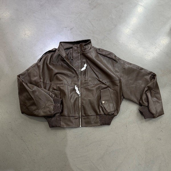 Producto - Campera Ecocuero Cool Girl Chocolate