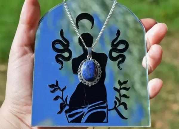 Producto - Collar Lapislazuli en Camafeo
