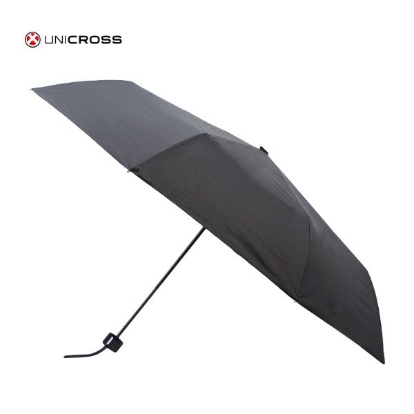 Producto - Paraguas corto Unicross negro manual 21" 62-P5013R