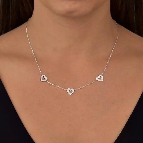 Producto - Collar trío de corazones