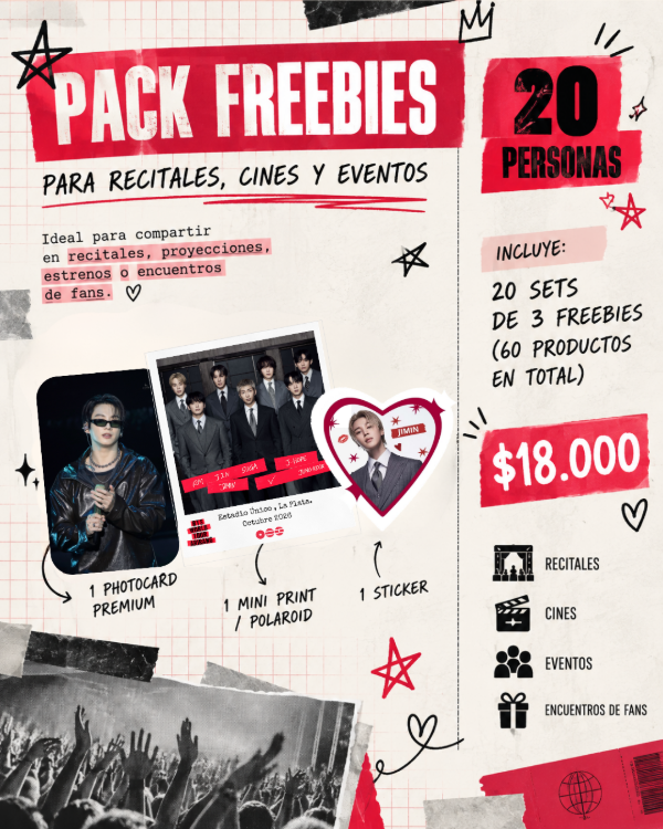 Producto - PACK DE FREEBIES MINI