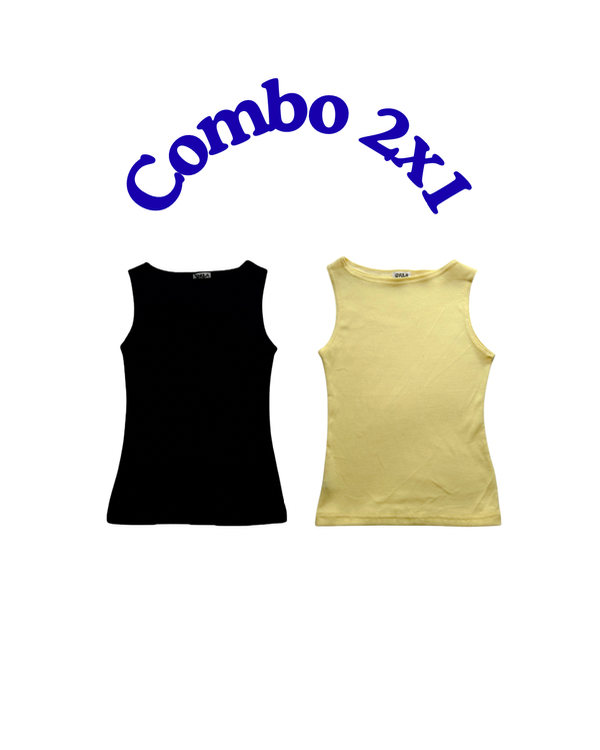 Producto - Combo 2X1 Musculosas Bote