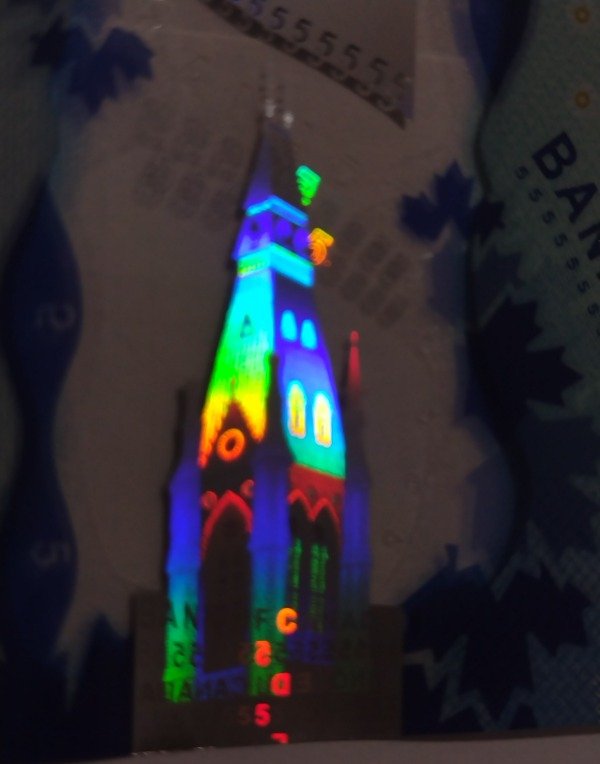 Producto - Canadá billete 5 dólares polímero emisión 2013 - 3