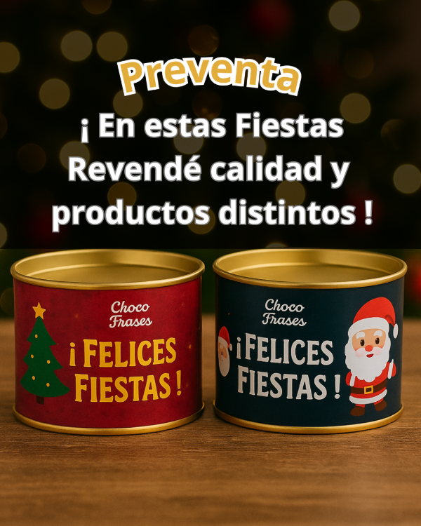 Producto - Preventa Pack x 24 Latas Edición Navidad maní con chocolate