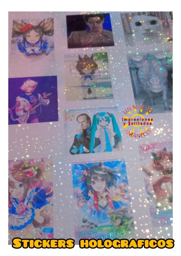 Producto - Stickers holográficos