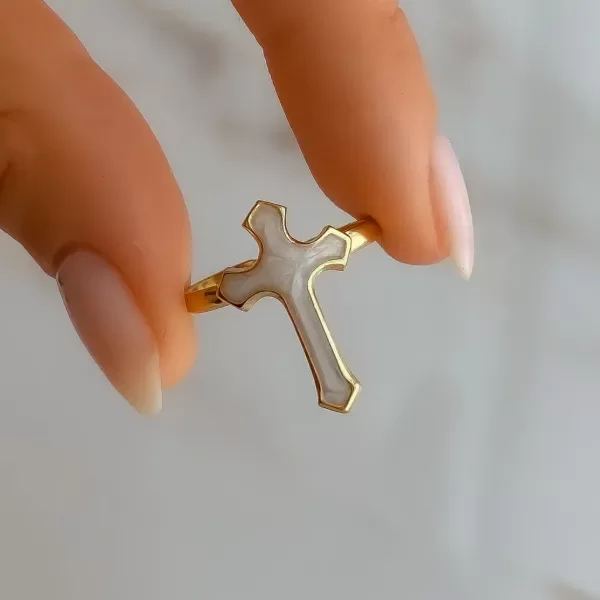 Producto - ANILLO CRUZ DULCEA T16
