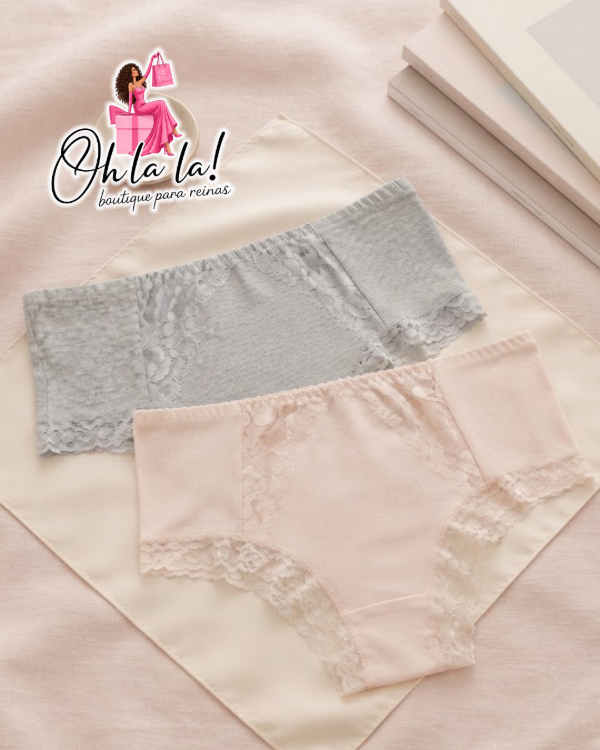 Producto - MINDY CULOTTE VEDETINAS DE MORLEY PREMIUM + PUNTILLA - 5