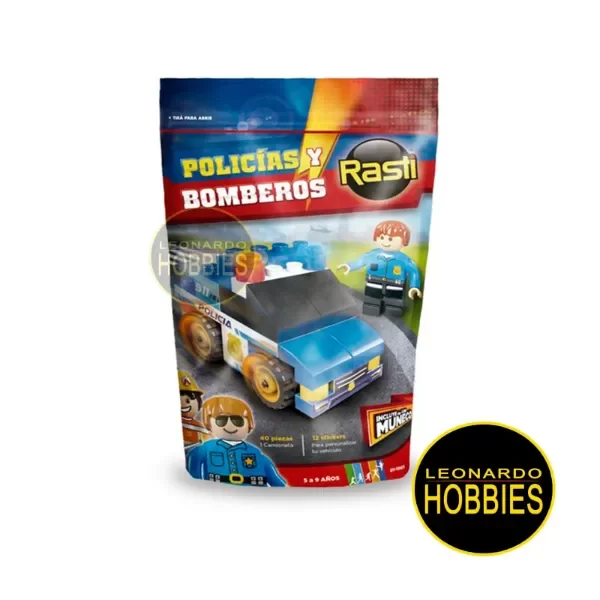 Producto - Policías y Bomberos Rasti 43 Piezas 1083