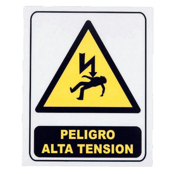 Producto - CARTEL SEÑAL.PELIGRO ALTA TENSION 25X30