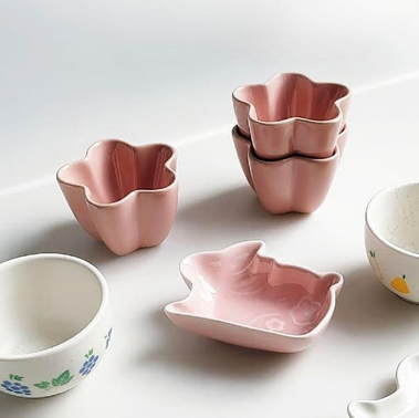 Producto - COPETINERO FLOR DE SAKURA DE CERÁMICA