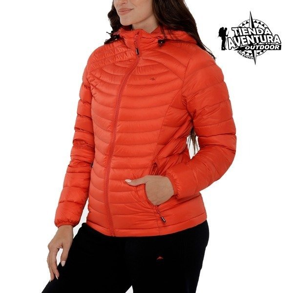 Producto - Campera MONTAGNE Shelby con capucha (Mandarina)