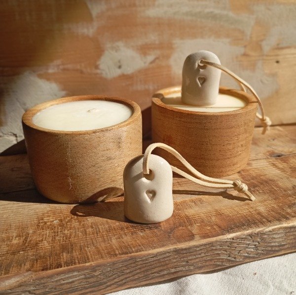 Producto - Apaga Velas de Cerámica "Corazón"