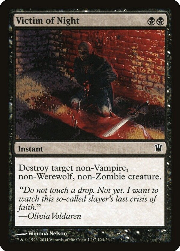 Producto - Victim of Night #124  Innistrad