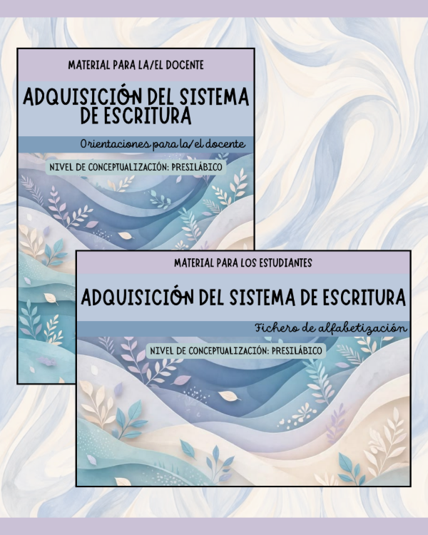 Producto - Alfabetización PRESILÁBICO - 1