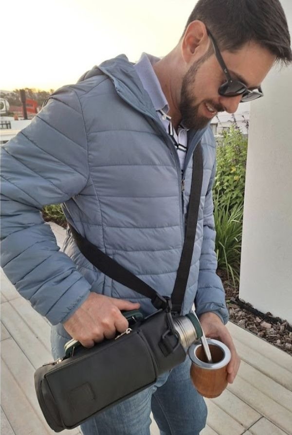 Producto - Portatermo Milo Efecto Cuero