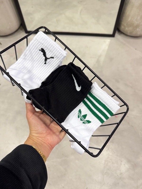 Producto - MEDIAS X3 NIKE-PUMA-ADDS - 0