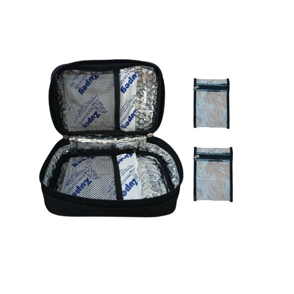 Producto - ESTUCHE ORGANIZADOR + SOBRES CRISTAL + 2 geles refrigerantes - 1