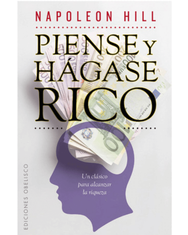 Producto - Piense y hagase rico. Napoleon Hill. Ed Obelisco.