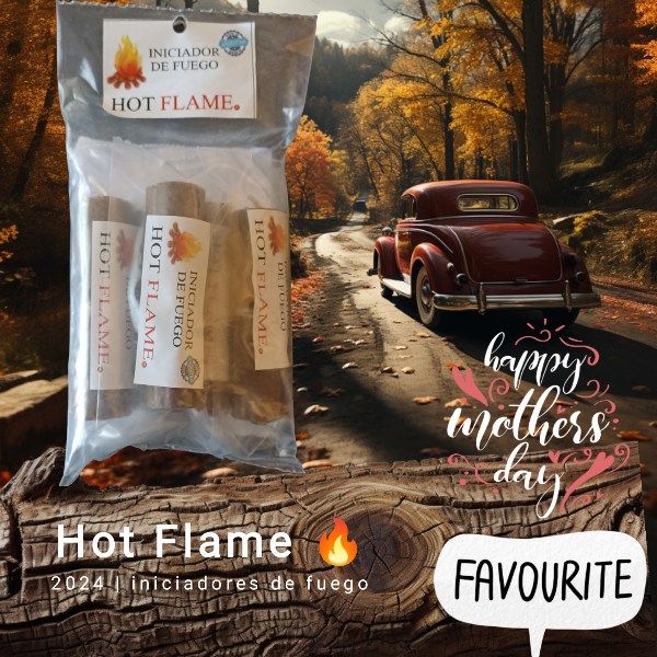 Producto - INICIADORES DE FUEGO HOT FLAME 5 UNIDADES INDIVIDUALES