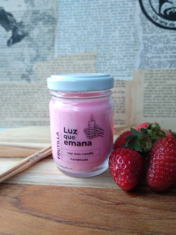 Producto - Vela chica Frutilla