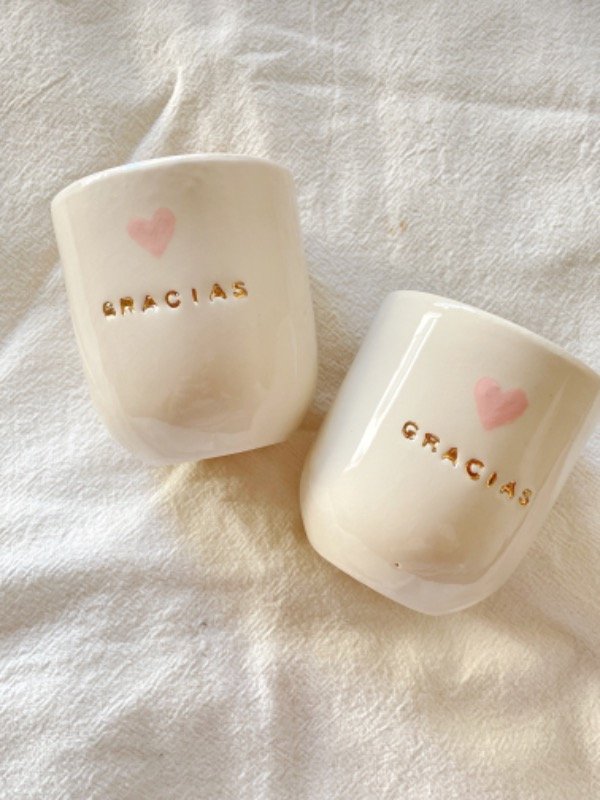 Producto - Vaso corazón set x 2 unidades