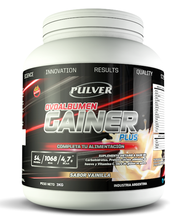Producto - Ovoalbumen Gainer Plus Pulver Ganador De Peso Sin Tacc - 3