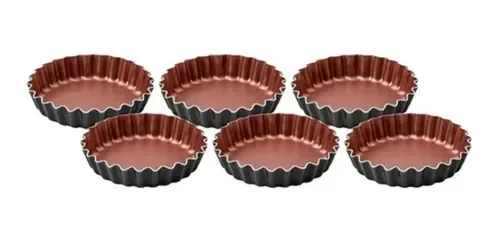 Producto - VERMONT SET 6 TARTERAS CHICAS TRAMONTINA