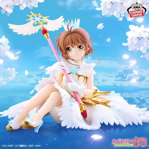 Producto - Figura Original Sakura - Sakura Cardcaptor  -  Clear Card Arc Figure - BANDAI