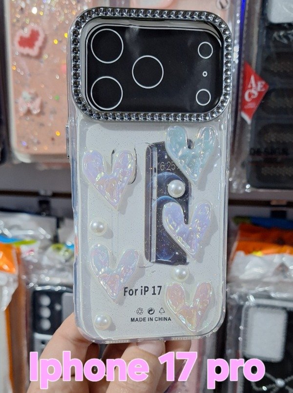 Producto - Fundas diseño corazón. IPhone 17 pro