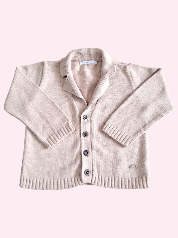 Producto - Cardigan color crema abotonado Magdalena Esposito 18 meses
