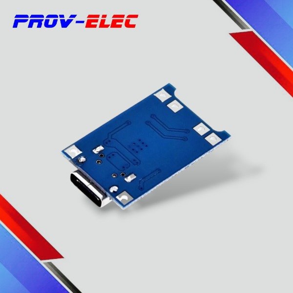 Producto - CARGADOR BATERIA LITIO LI-ION 3.7V TP4056 TIPO C CON PROTECCION - 2