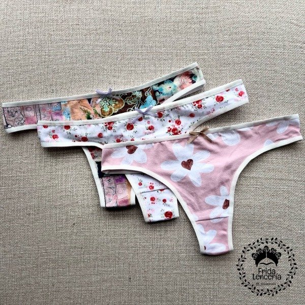 Producto - Pack Colaless Algodón Estampadas - 2