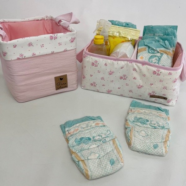 Producto - Set mini florcitas rosa y blanco