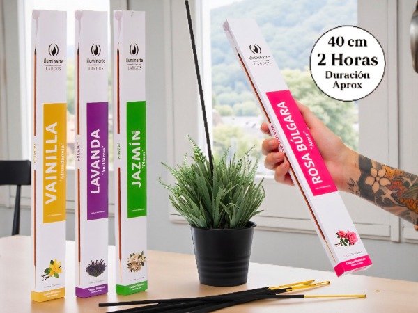 Producto - Sahumerios Largos 40 cm x 10 varillas