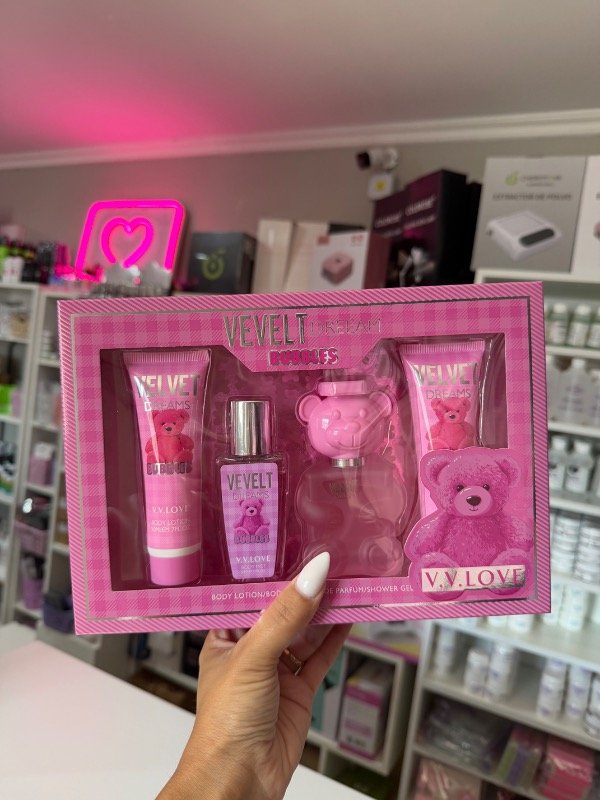 Producto - Set de perfumes + crema + colonia + jabón