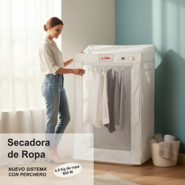 Producto - SECARROPAS AXEL 4.5KG A CALOR