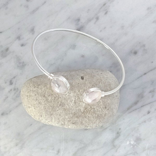 Producto - Pulsera doble Cuarzo Rosa