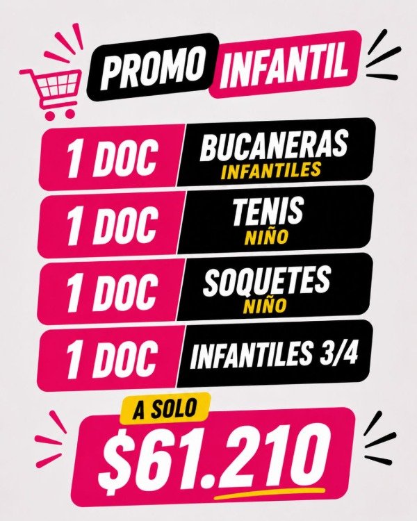 Producto - PROMOS SUPER INFANTIL max