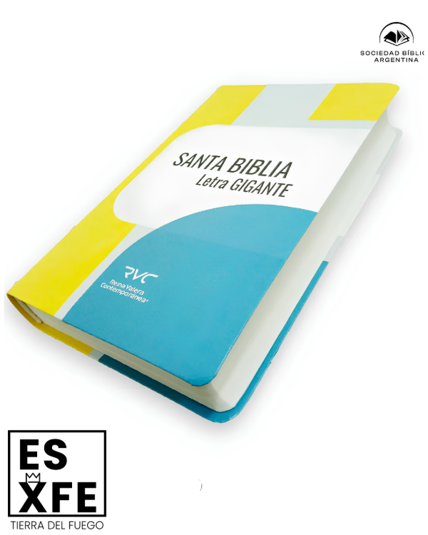Producto - Biblia Reina Valera Contemporánea Letra Gigante Azul