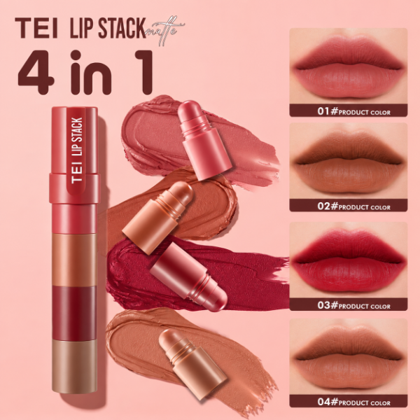 Producto - LABIAL EN BARRA 4 EN 1 TEI - 0
