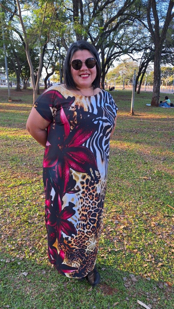 Producto - VESTIDO FULLPRINT FLORA Y FAUNA