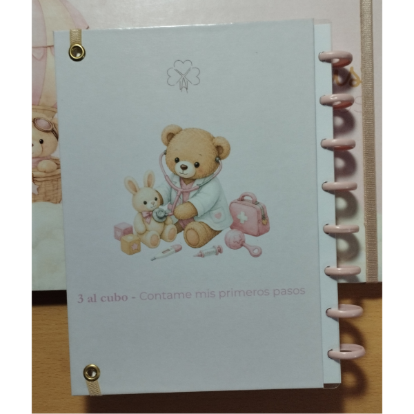 Producto - Contame Mis Primeros Pasos En El Pediatra - Rosa - 3 al cubo - 14