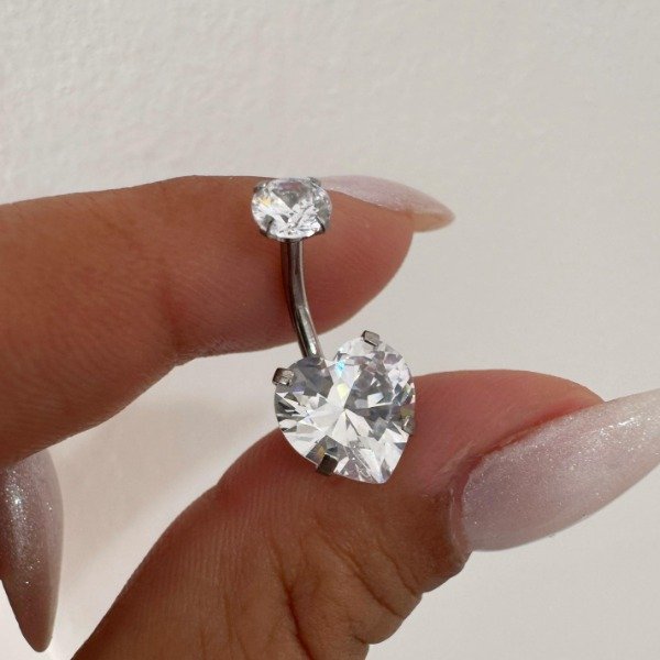 Producto - PIERCING OMBLIGO CORAZON CUBIC XG