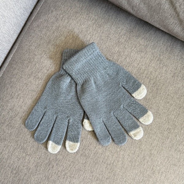 Producto - Guantes táctiles gris