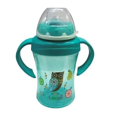 Producto - LOOPI VASO CON ASAS +6 MESES 210 ML CON PICO DE SILICONA