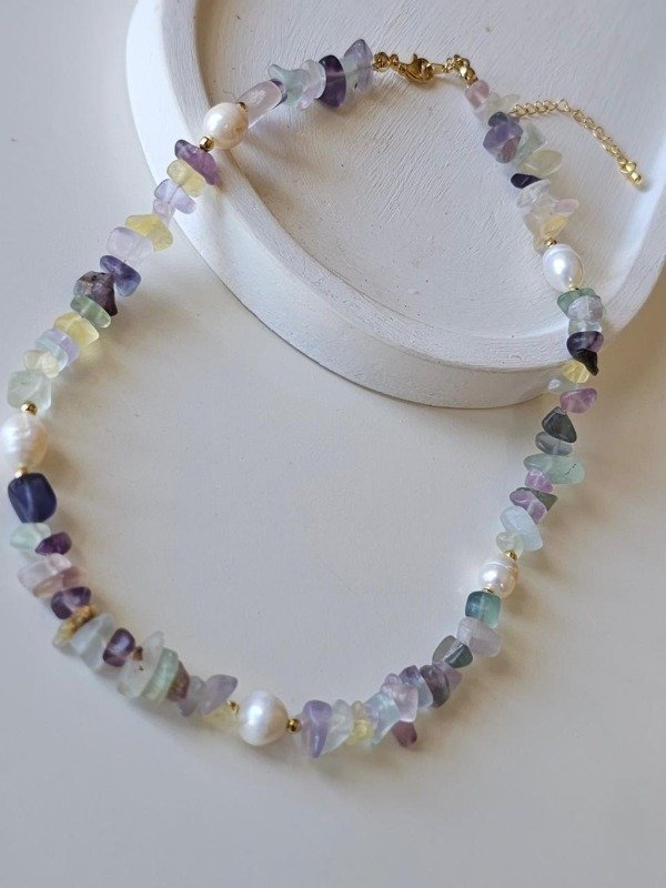 Producto - Collar Escalla de Fluorita
