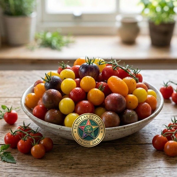 Producto - Combo de Semillas De 6 Variedades de Tomates Cherry
